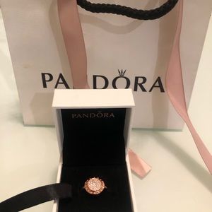 Pandora Pave Logo Ring